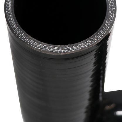 ETL INDUSTRIES ID 2.5IH to 2.75IH, Leg Length 8IH (203mm) 90 Degree Reducer Silicone Hose, 4-Ply Reinforced Universal Silicone Radiator Elbow Coupler for Intake/Turbo/Intercooler Pipe