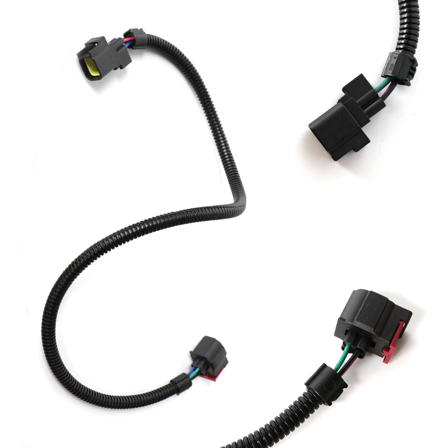 ETL INDUSTRIES 24IH 4 Pin Oxygen Sensor Extension Harness Wires for Jeep Wrangler 3.8L 2007-2018 Square Connector