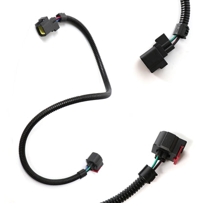 ETL INDUSTRIES 24IH 4 Pin Oxygen Sensor Extension Harness Wires for Jeep Wrangler 3.8L 2007-2018 Square Connector
