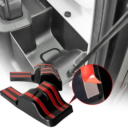 ETL INDUSTRIES Wheel Well Trunk Organizers Storage for 2018-2023 Jeep Wrangler JL JLU Rear Left & Right Side Interior Accessories Storage Bin Box Tray Black