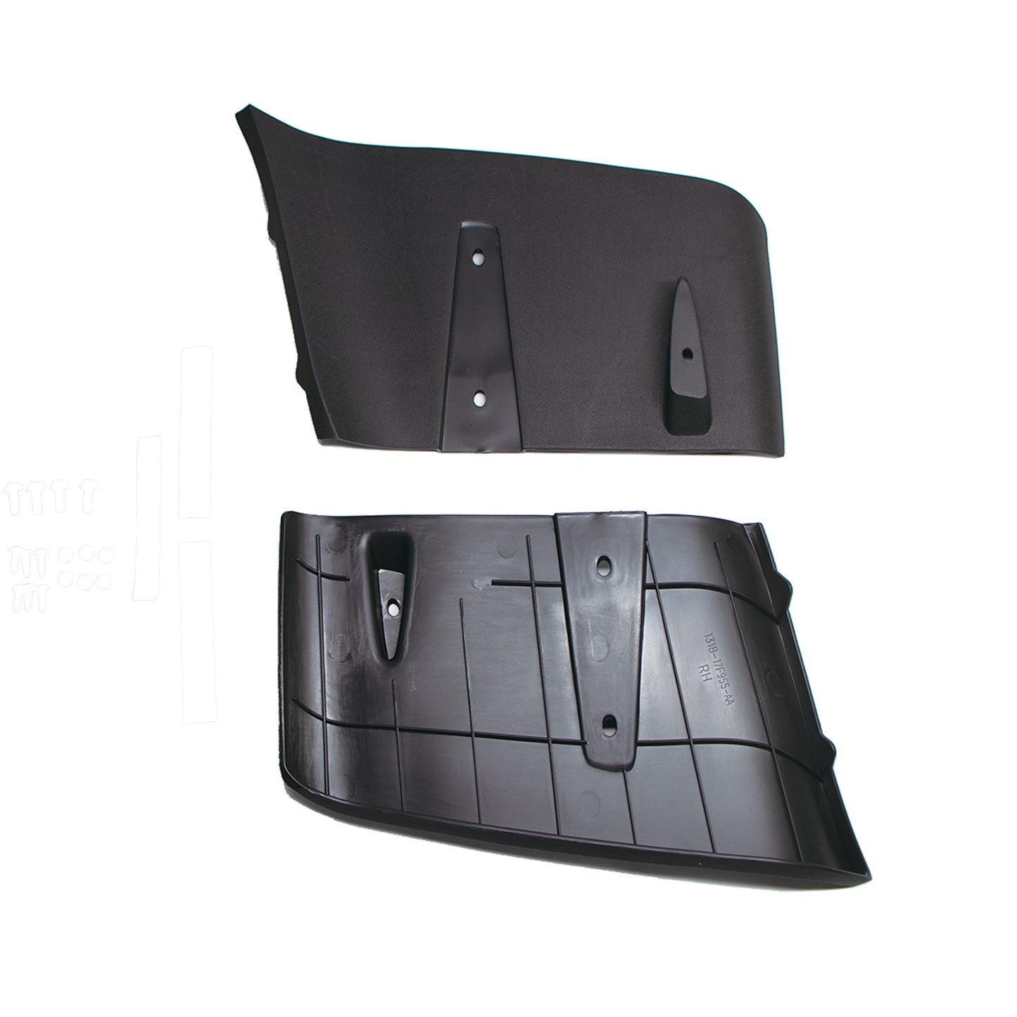 ETL INDUSTRIES Rear Bumper Diffuser Valance Aero Foil Kit for 2018+ Ford Mustang GT Accessories