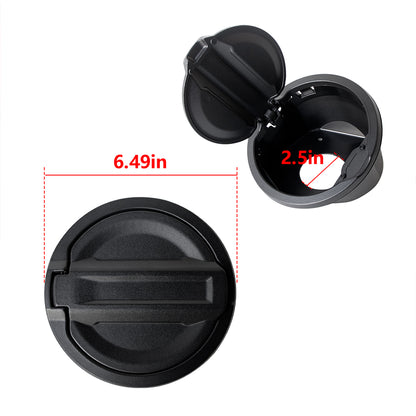 ETL INDUSTRIES Gas Tank Cap Cover Fuel Filler Door for Jeep Wrangler 2018-2024 JL & Unlimited