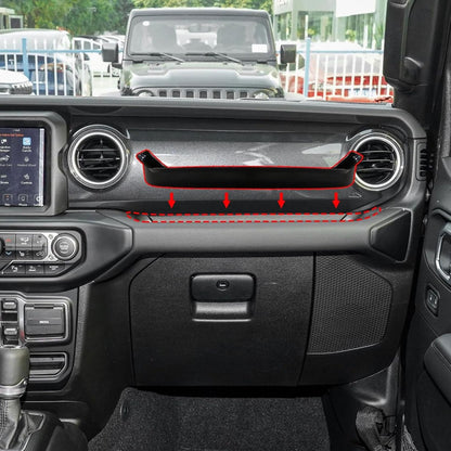 4PCS Center Console Organizer Kit for Jeep Wrangler JL/JLU 2018–2023 & Gladiator JT 2020–2023