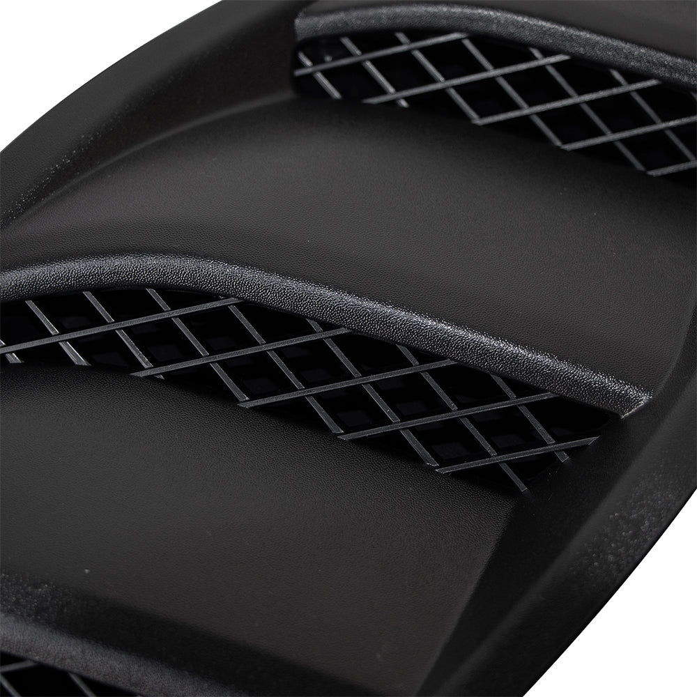 ETL INDUSTRIES Hood Vent Cover Exterior Accessories for 2007-2018 Jeep Wrangler JK JKU