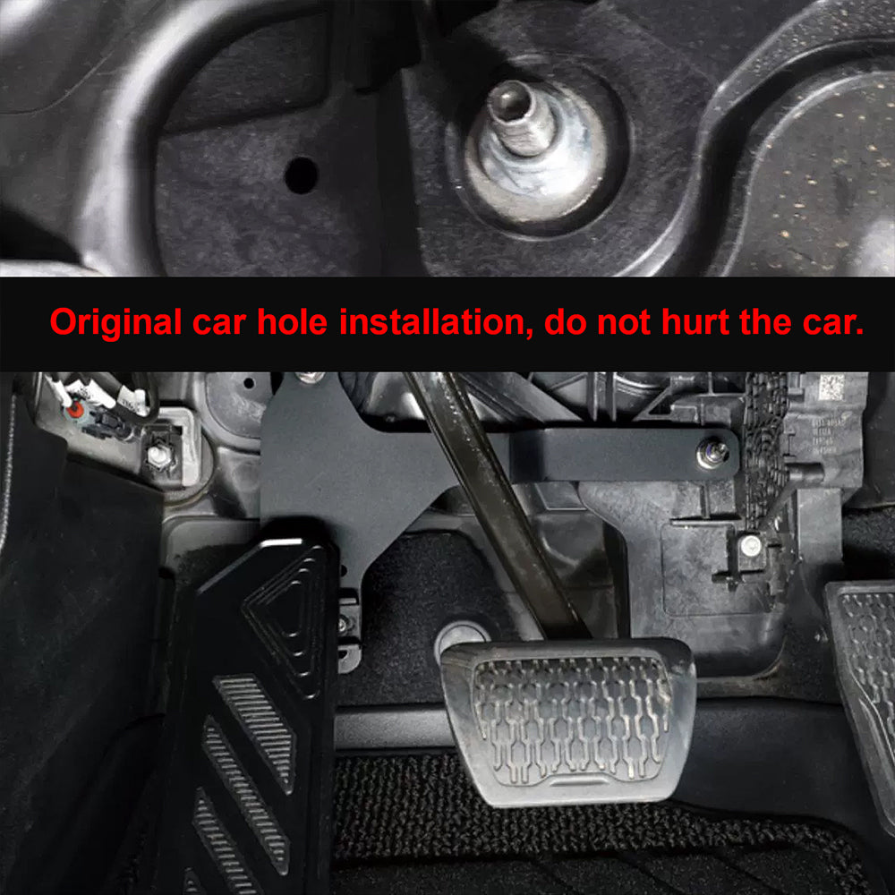 ETL INDUSTRIES Dead Pedal Left Foot Rest Pad for Jeep Wrangler JL JLU/Gladiator JT 2018 2019 2020 2021 2022 2023 2024 Driver Side Kick Panel Pads Cover Aluminum Anti-Slip Adjustable Pedals