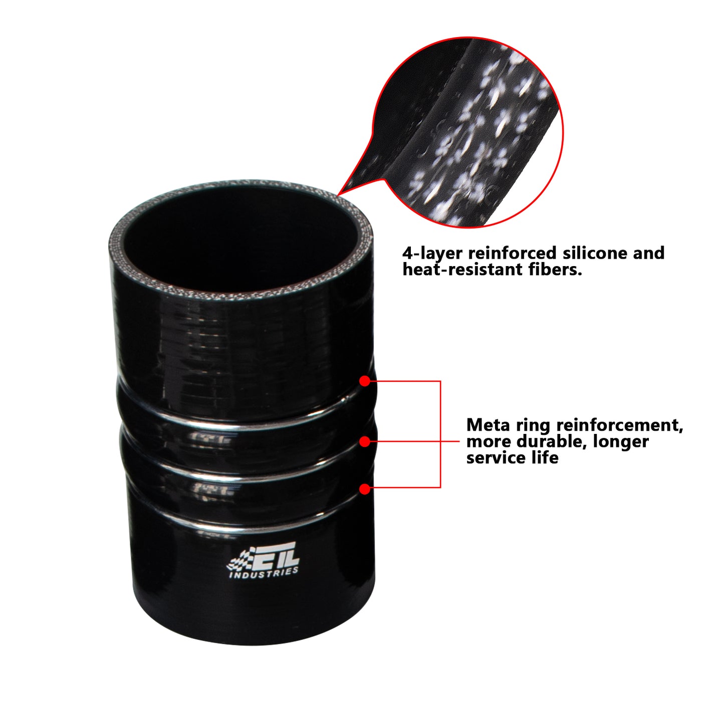 Intercooler Hose & Clamps Kit Fits 2003-2007 for Ford F250 F350 F450 F550 Turbo Charge Intercooler Hose CAC Boots Clamps Kit for Ford 6.0L Powerstroke Diesel