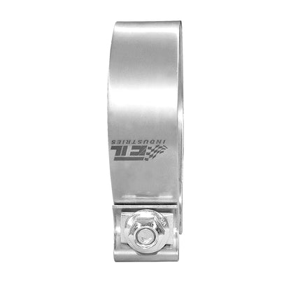 ETL INDUSTRIES 2.5 Inch Exhaust Clamps, 2 1/2IH Narrow Band Clamps (4 Pcs) - 304 Stainless Steel