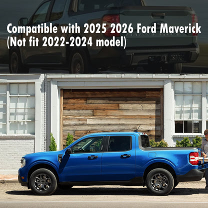 ETL INDUSTRIES Dashboard Storage Organizer for Ford Maverick 2025 2026 – Center Console Insert Tray with Magnetic Lid Hidden Compartment, Anti-Slip