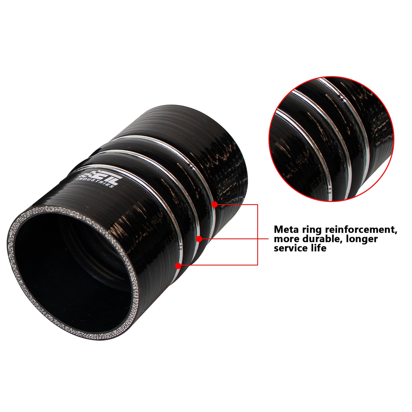 ETL INDUSTRIES Intercooler Hose & Clamps Kit Fits 2003-2007 for Ford F250 F350 F450 F550 Turbo Charge Intercooler Hose CAC Boots Clamps Kit for Ford 6.0L Powerstroke Diesel