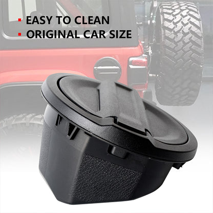 ETL INDUSTRIES Gas Tank Cap Cover Fuel Filler Door for Jeep Wrangler 2018-2024 JL & Unlimited
