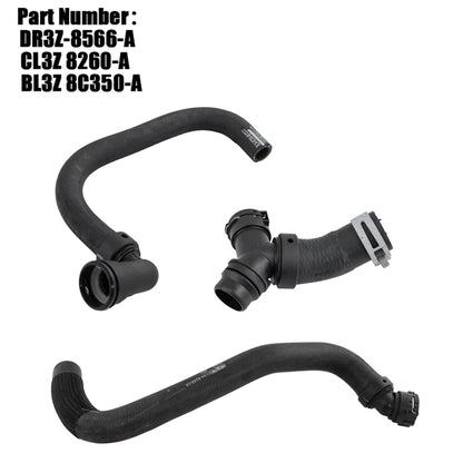 ETL INDUSTRIES Radiator Hose Y-Connector Kit for Ford F-150 5.0L 2011-2020 – 3Pcs Hose Assembly Set