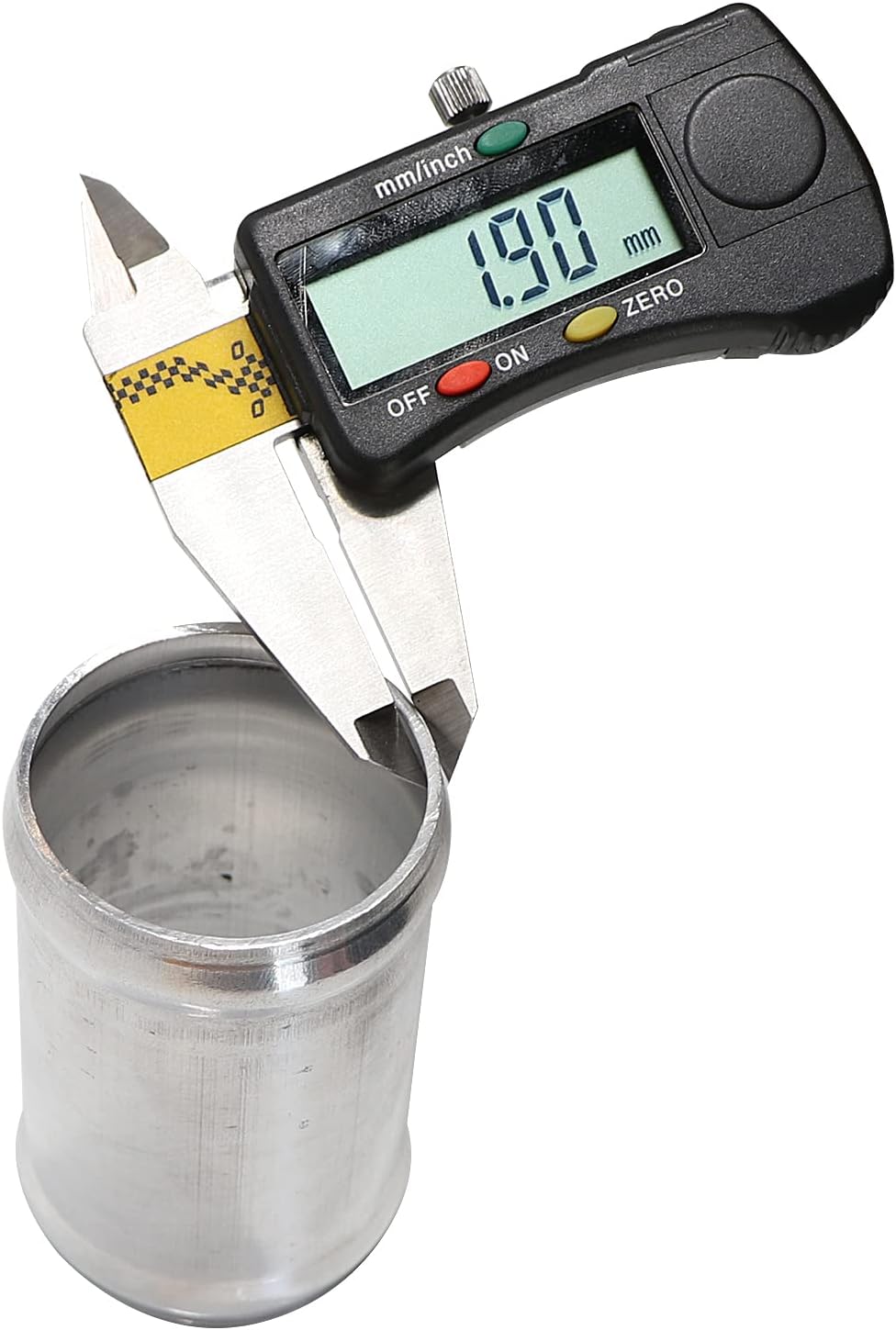 ETL INDUSTRIES Universal OD 4IH(102mm) Aluminum Intake Piping Adapter 3IH(76mm) Length T-6061 Joiner Pipe Connector Tube Air Intercooler Piping