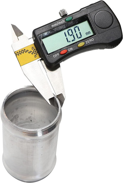 ETL INDUSTRIES Universal OD 4IH(102mm) Aluminum Intake Piping Adapter 3IH(76mm) Length T-6061 Joiner Pipe Connector Tube Air Intercooler Piping