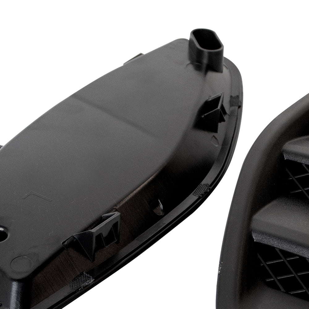 ETL INDUSTRIES Hood Vent Cover Exterior Accessories for 2007-2018 Jeep Wrangler JK JKU