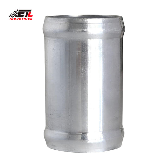 ETL INDUSTRIES Universal OD 3.15IH(80mm) Aluminum Intake Piping Adapter 3IH(76mm) Length T-6061 Joiner Pipe Connector Tube Air Intercooler Piping