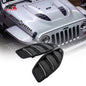 ETL INDUSTRIES Hood Vent Cover Exterior Accessories for 2007-2018 Jeep Wrangler JK JKU