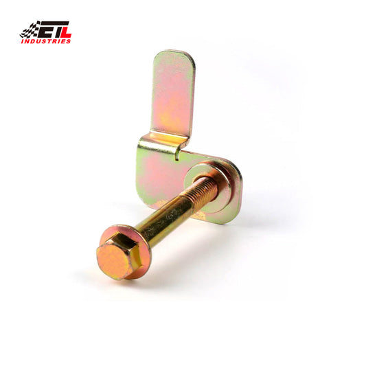 ETL INDUSTRIES Front Track Bar Bolt and Flag Nut Retainer for Jeep Wrangler TJ 97-06, Cherokee XJ 84-01, Grand Cherokee ZJ 93-98, 6504449