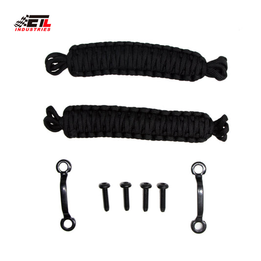 ETL INDUSTRIES 2 Pack Door Limiting Straps for Jeep Wrangler CJ YJ TJ JK JL JT 2/4 Doors 1997-2024 with Door Strap Brackets