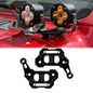 ETL INDUSTRIES Dual Light Hood Mounting Brackets, A-Pillar LED Fog Ditch Light Pod Brackets for 2018-2024 Jeep Wrangler JL JLU Gladiator JT