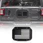 ETL INDUSTRIES Spare Tire Carrier Delete Plate Cover Exterior Accessories Compatible with Jeep Wrangler JL JLU 2018-2023