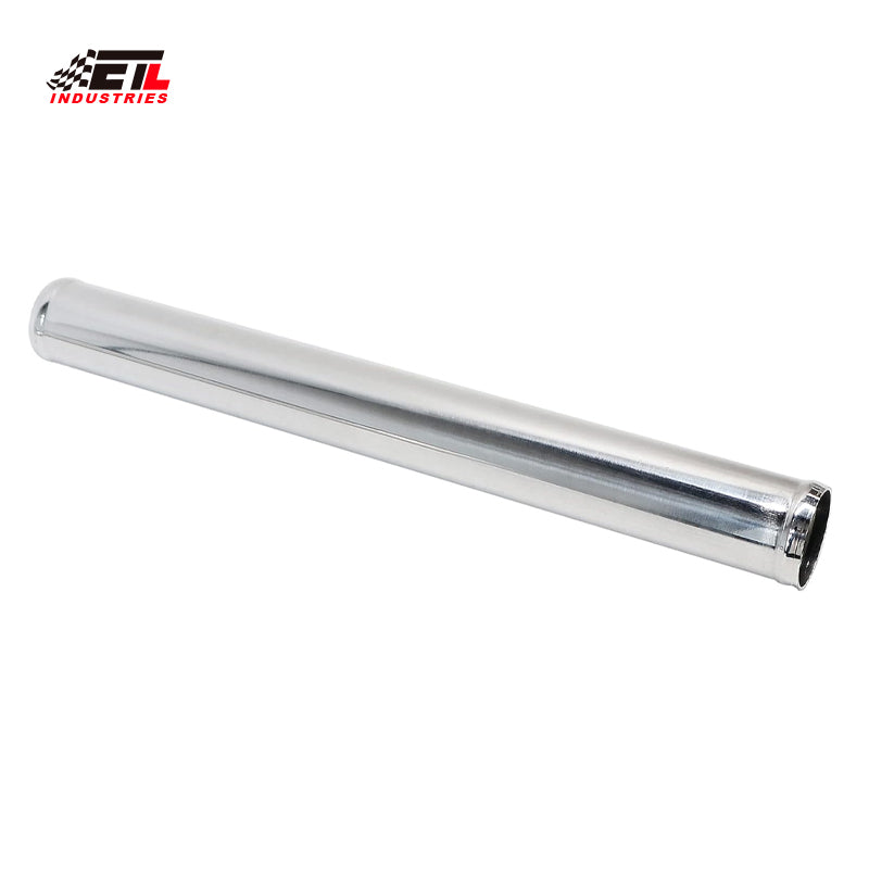 ETL INDUSTRIES Straight Aluminum Pipe Polished, OD: 5IH (127mm), Length 18.00IH (457mm) Intake Tube Tubing Universal Seamless Round Intercooler Piping