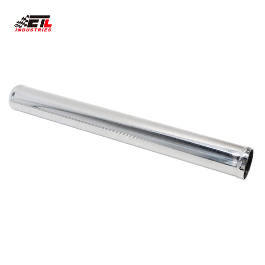 ETL INDUSTRIES Straight Aluminum Pipe Polished, OD: 5IH (127mm), Length 18.00IH (457mm) Intake Tube Tubing Universal Seamless Round Intercooler Piping