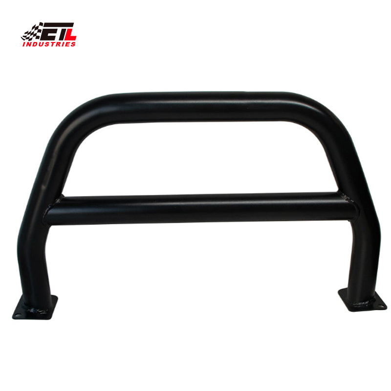 ETL INDUSTRIES Front Steel Brush Guard Fits 2019-2023 for Jeep Gladiator JT & 2018-2023 for Jeep Wrangler JL JLU Rubicon Bumper Steel Bar Grille Brush Guard (high)