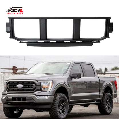 ETL INDUSTRIES Front Bumper Grille for Ford F150 2021-2023, Lower Center Bumper Cover Insert Panel, ML3Z17B968BB, ML3Z17B968BA