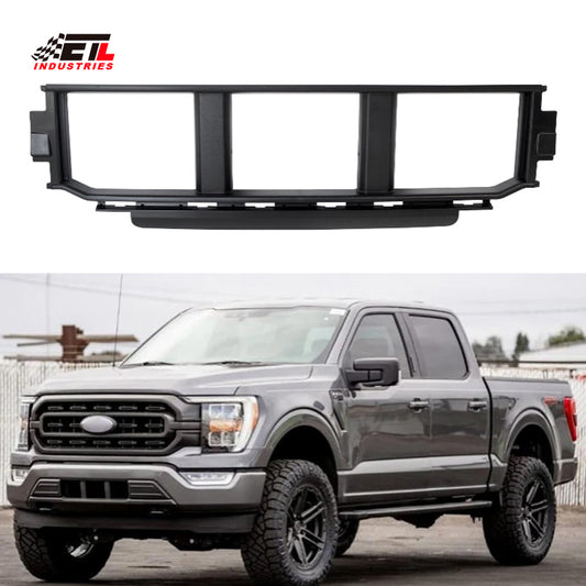 ETL INDUSTRIES Front Bumper Grille for Ford F150 2021-2023, Lower Center Bumper Cover Insert Panel, ML3Z17B968BB, ML3Z17B968BA