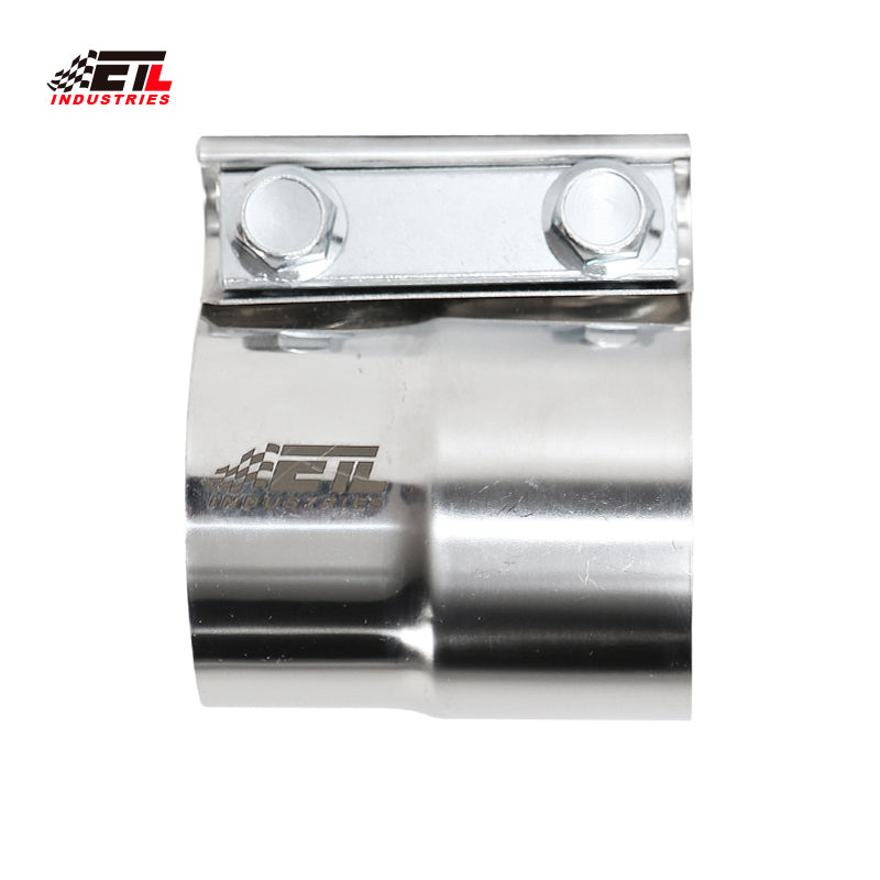 ETL INDUSTRIES 3 Inch Exhaust Clamp, Lap Joint Band Clamp 304 Stainless Steel, 1 Pc