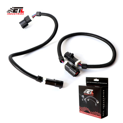 ETL INDUSTRIES 2Pcs 12IH 4 Pin Oxygen Sensor Extension Harness Wires for Dodge 5.2L and 5.9L V8 1996-2004 Circular Connector