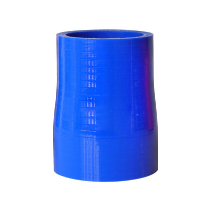 1.75" ID to 2" ID, 3" Length Reducer Silicone Coupler Hose, 4-Ply Reinforced Universal Straight Silicone Reducer Pipe Intake and Intercooler Piping Blue
