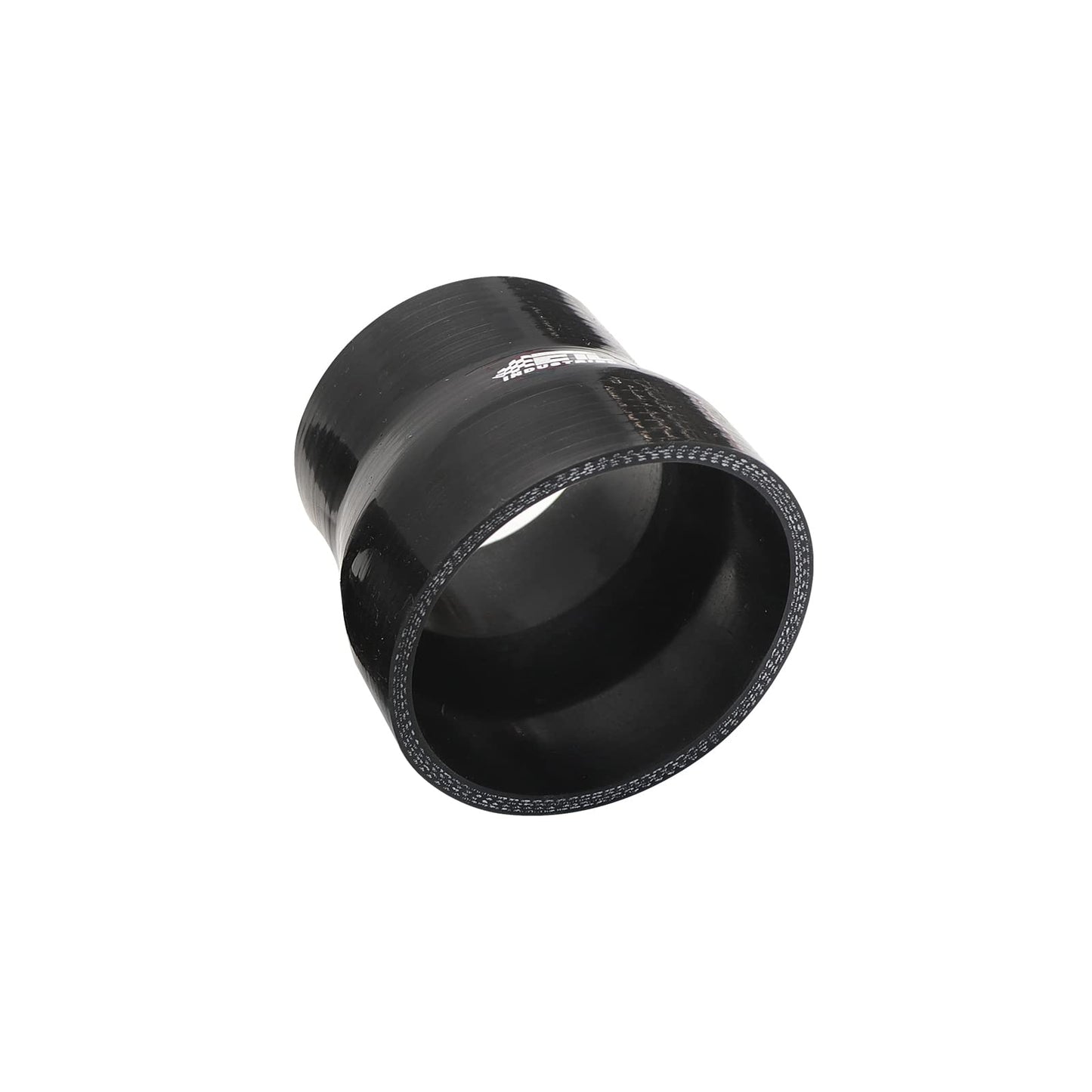 ETL INDUSTRIES 1.5" to 1.75" Silicone Reducer Hose – 4-Ply Reinforced for Turbo Intercooler Piping (Black)