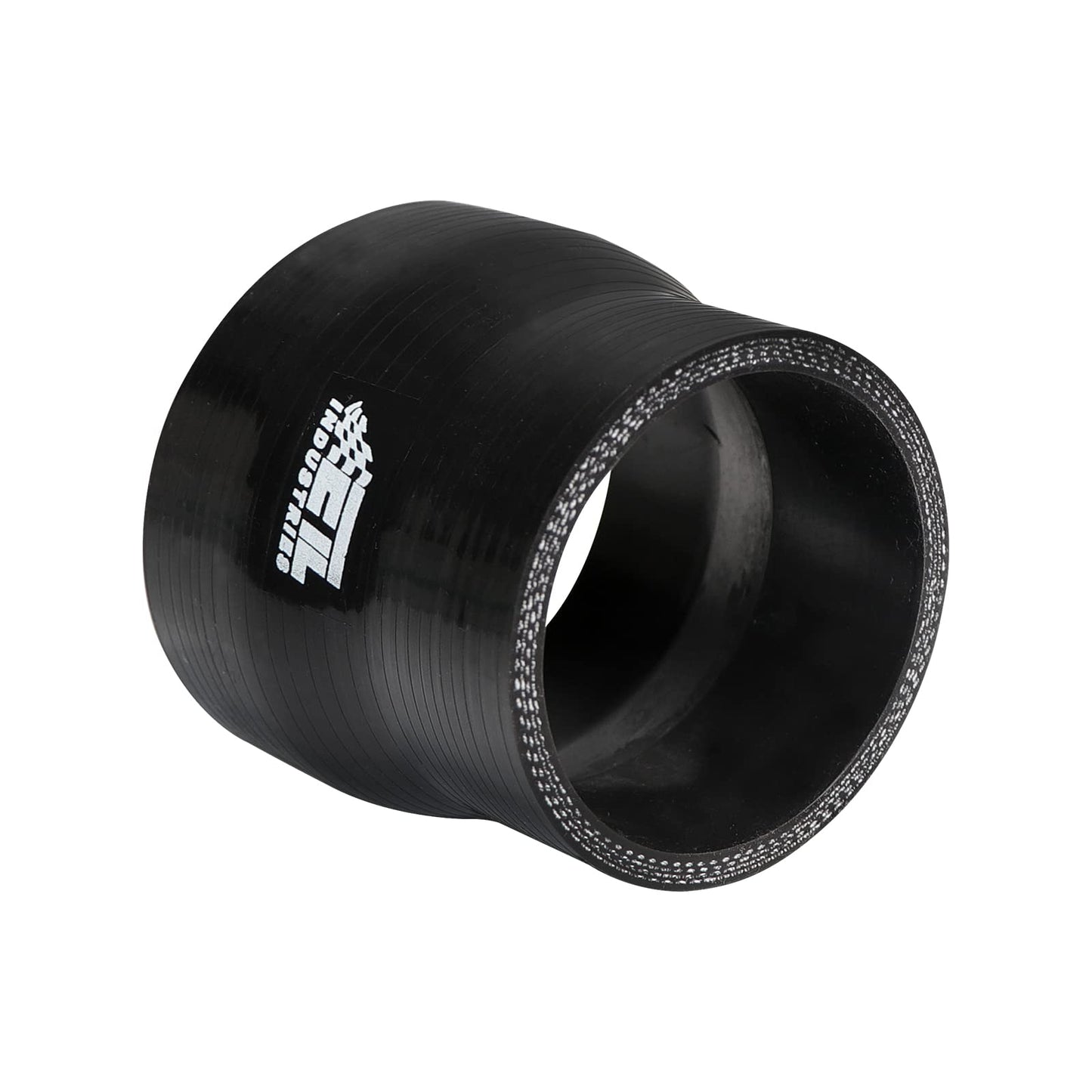3.5" to 4" Silicone Reducer Hose – 4-Ply Reinforced Straight Coupler (3" Length)