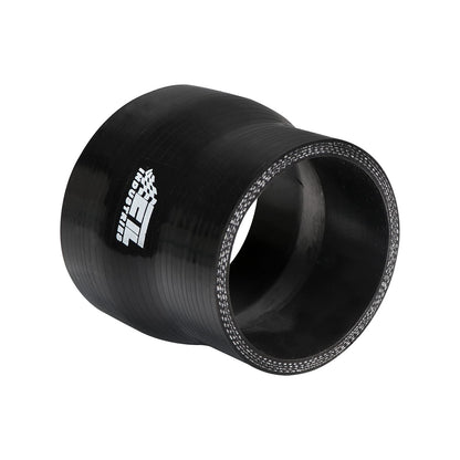 3.5" to 4" Silicone Reducer Hose – 4-Ply Reinforced Straight Coupler (3" Length)
