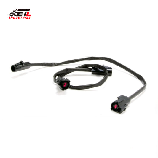 ETL INDUSTRIES 2Pcs 18IH 4 Pin Oxygen Sensor Extension Harness Wires for 1986-2010 Ford Mustang 4.6L, 5.0L, 351W Circular Connector