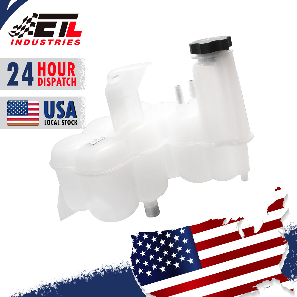 Coolant Reservoir Tank with Cap & Sensor for 2013-2018 Ram 2500-5500 6.7L Cummins – Radiator Overflow Bottle (Replaces 68166475AD)