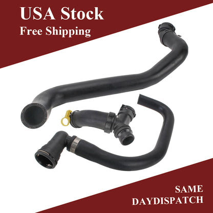 ETL INDUSTRIES Radiator Hose Y-Connector Kit for Ford F-150 5.0L 2011-2020 – 3Pcs Hose Assembly Set